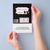 Hershey's Large Bar Wrapper Formele Petten Elegant Flyer (Hand)