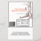 Hershey's Large Bar Wrapper Herfst Tree Initiaal C (Voorkant)