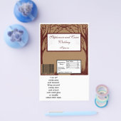 Hershey's Large Bar Wrapper Herfstboom Flyer (Enkel)