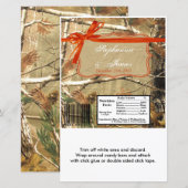 Hershey's Large Bar Wrapper Hunters Camoflouge Cam (Voorkant / Achterkant)