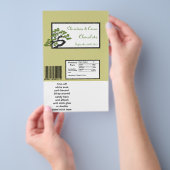 Hershey's Large Bar Wrapper Japanse Groene Bonsai Flyer (Hand)