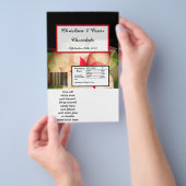 Hershey's Large Bar Wrapper Kleurrijke Lotus Bloem Flyer (Hand)