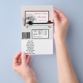 Hershey's Large Bar Wrapper Lady Bug op Dandelion Flyer (Hand)
