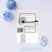 Hershey's Large Bar Wrapper Lady Bug op Dandelion Flyer (Enkel)