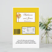 Hershey's Large Bar Wrapper Modern Autumn Tree (Staand voorkant)