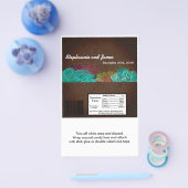 Hershey's Large Bar Wrapper Neon Spring Floral Flo Flyer (Enkel)