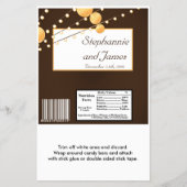 Hershey's Large Bar Wrapper Paper Lantern op Brow Flyer (Voorkant)