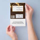 Hershey's Large Bar Wrapper Paper Lantern op Brow Flyer (Hand)