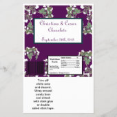 Hershey's Large Bar Wrapper Peacock/Flower Branch Flyer (Voorkant)