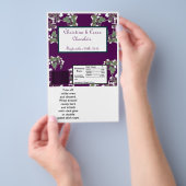 Hershey's Large Bar Wrapper Peacock/Flower Branch Flyer (Hand)