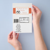 Hershey's Large Bar Wrapper Pinguïn Liefde/Harten Flyer (Hand)