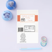 Hershey's Large Bar Wrapper Pinguïn Liefde/Harten Flyer (Enkel)