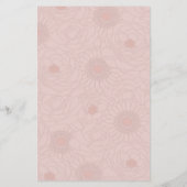 Hershey's Large Bar Wrapper Pink/Brown Floral Love Flyer (Achterkant)