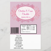 Hershey's Large Bar Wrapper Pink/Paars Chinese SC Flyer (Voorkant)