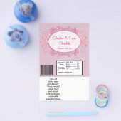 Hershey's Large Bar Wrapper Pink/Paars Chinese SC Flyer (Enkel)