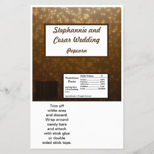 Hershey's Large Bar Wrapper Winter Bruin / Sterren Flyer