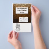 Hershey's Large Bar Wrapper Winter Bruin / Sterren Flyer (Hand)