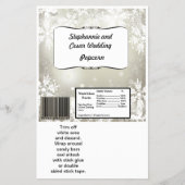 Hershey's Large Bar Wrapper Zilver Kerst Blur Flyer (Voorkant)