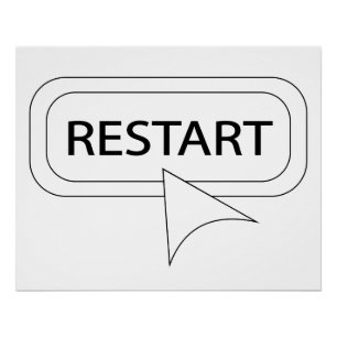 Herstarten Perfect Poster
