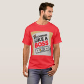 Herstel als een baas - Grappig Word snel goed T-shirt (Voorkant volledig)