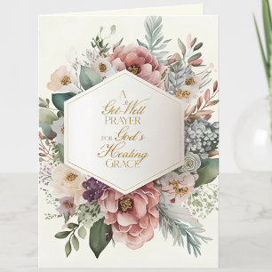 Herstel Bloemen Gebed Genezing Maagd Maria Kaart