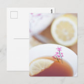 Herstel citroenthee ansichtkaart briefkaart (Voorkant / Achterkant)