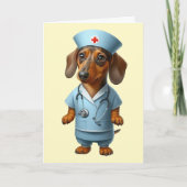 Herstel Dachshund Kaart (Voorkant)