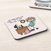 Herstel de Eerste Humor van de Keer Bier Onderzetter (Linkerzijde)