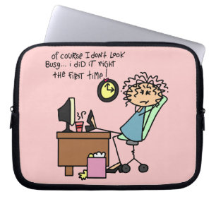 Herstel de Eerste Humor van de Keer Laptop Sleeve