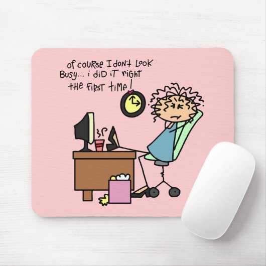 Herstel de Eerste Humor van de Keer Muismat (Met muis)