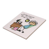 Herstel de Eerste Humor van de Keer Tegeltje (Zijkant)