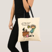 Herstel de Eerste Humor van de Keer Tote Bag (Voorkant (product))