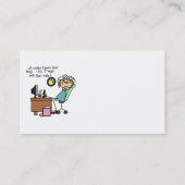 Herstel de Eerste Humor van de Keer Visitekaartje (Achterkant)