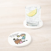 Herstel de Eerste Humor van de Keer Zandsteen Onderzetter (Zijkant)