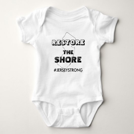 HERSTEL DE SHORE - JERSEY BABY CREEPER ROMPER (Voorkant)