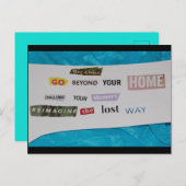 Herstel de verloren weg briefkaart (Voorkant / Achterkant)