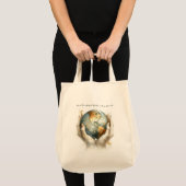 Herstel de wereld tote bag (Voorkant (product))