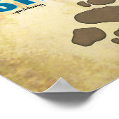 Herstel, eerste stap (12 stap, drugsvrij) poster (Hoek)