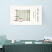 Herstel en reparatie van meubelen spandoek (Beurs)