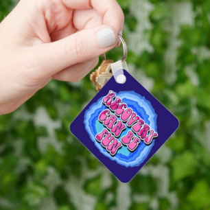 Herstel FUN Geode Slogan met AA Gebed Aangepast Sleutelhanger