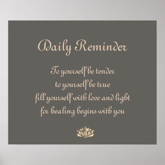 Herstel genezing poster (Voorkant)