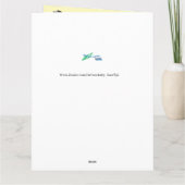 Herstel Groetkaart : Amerikaanse Steenarend Kaart (Achterkant)