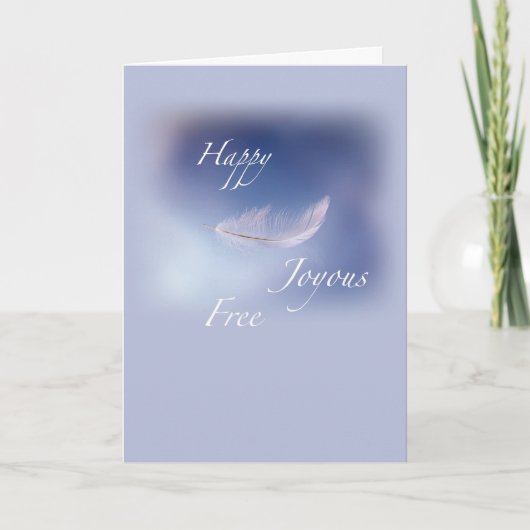 Herstel Happy Joyous Gratis Kaart (Voorkant)