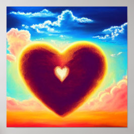 Herstel Harten in het Poster Sky