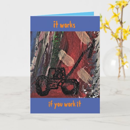 Herstel "Het werkt" Kaart (Gele Bloem)