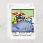 Herstel Humor Ansichtkaart Briefkaart (Voorkant / Achterkant)