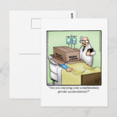 Herstel Humor Ansichtkaart Briefkaart (Voorkant / Achterkant)