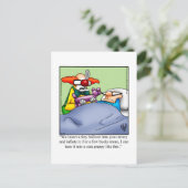 Herstel Humor Grappige Humor Ansichtkaart Briefkaart (Staand voorkant)