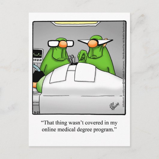 Herstel Humor Poster "Spectickles" Briefkaart (Voorkant)