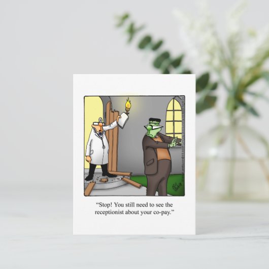 Herstel Humoristische Ansichtkaart "Spectickles' Briefkaart (Staand voorkant)